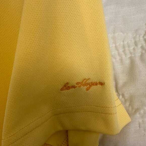 Ben Hogan Yellow Golf Polo Medium - Picture 4 of 5